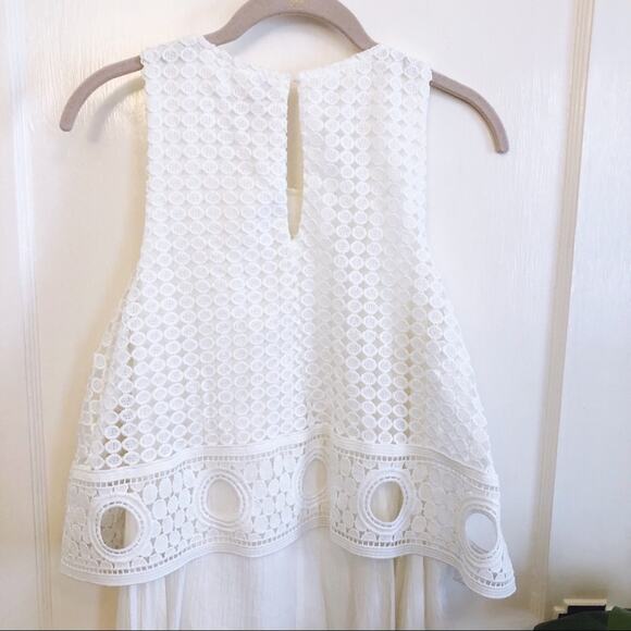 Francesca's Alya White Boho High Low Dress - Picture 9 of 15